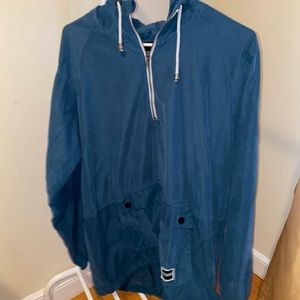 Ezekiel Blue Windbreaker Jacket
